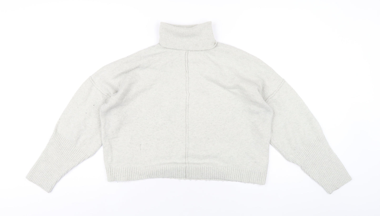 Womens UK Size 6 Missguided Grey Pullover Jumper