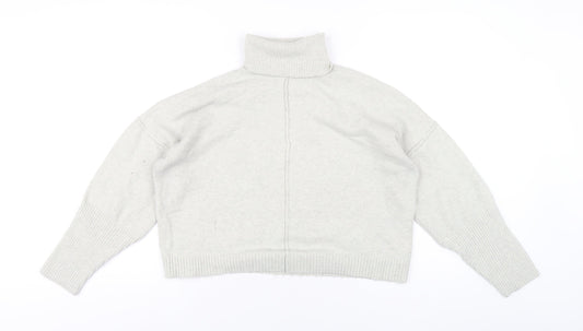 Womens UK Size 6 Missguided Grey Pullover Jumper