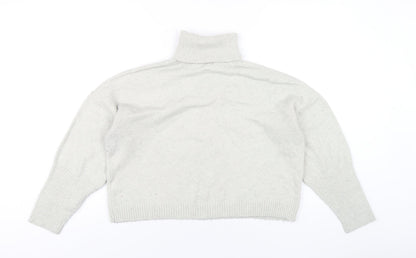 Womens UK Size 6 Missguided Grey Pullover Jumper