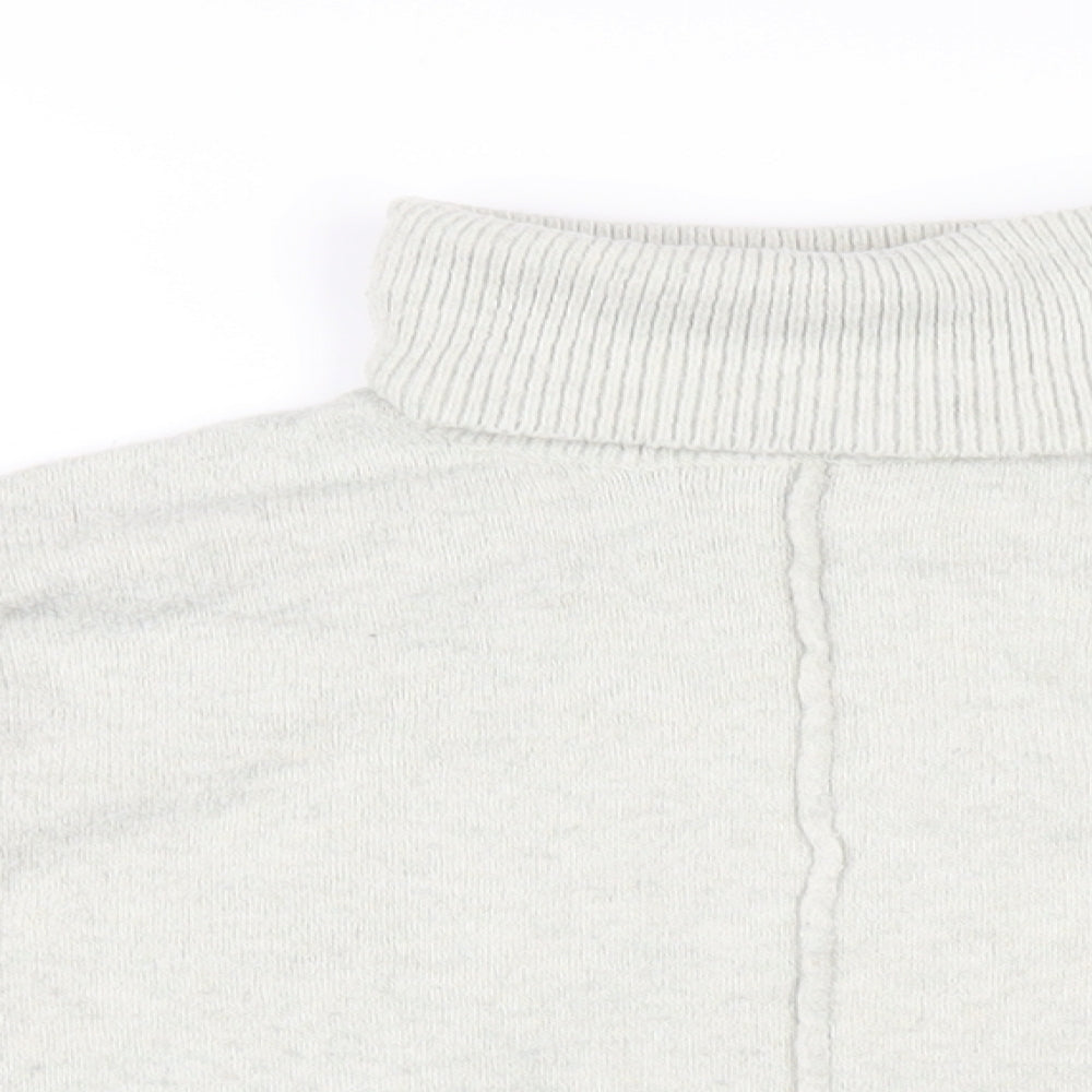 Womens UK Size 6 Missguided Grey Pullover Jumper