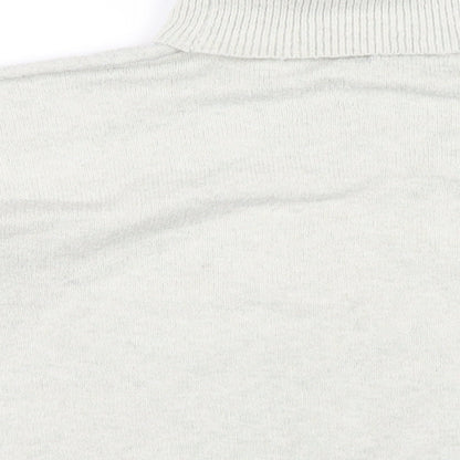 Womens UK Size 6 Missguided Grey Pullover Jumper