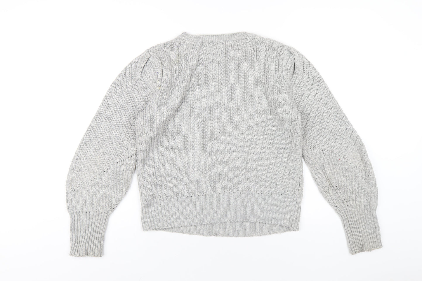 Womens UK Size 10 Marks and Spencer Grey Pullover Jumper