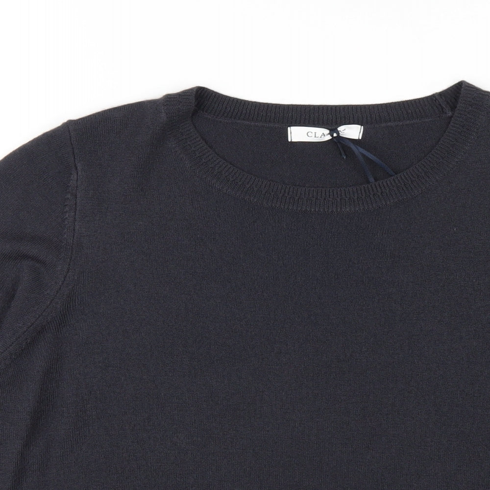 Womens UK Size 16 Classic Blue Pullover Jumper