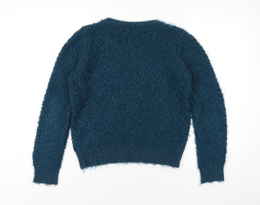 Womens UK Size 12 Dorothy Perkins Blue Pullover Jumper