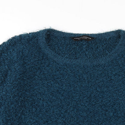 Womens UK Size 12 Dorothy Perkins Blue Pullover Jumper