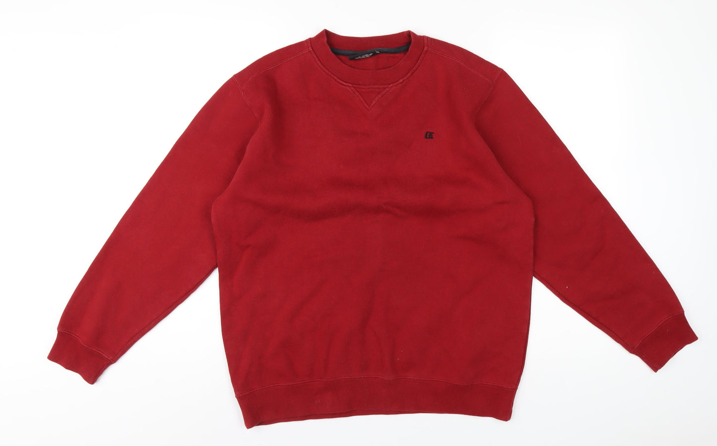 Mens UK Size M CS Active Red Pullover Sweatshirt