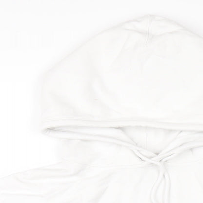 Levi's Womens White Cotton Pullover Hoodie Size S Pullover