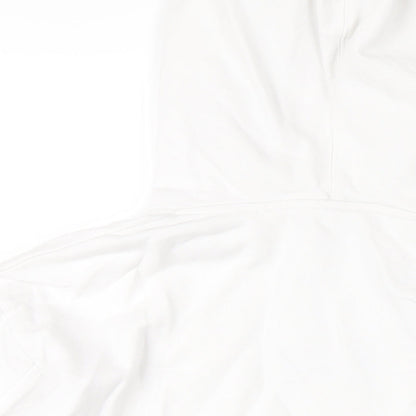 Levi's Womens White Cotton Pullover Hoodie Size S Pullover