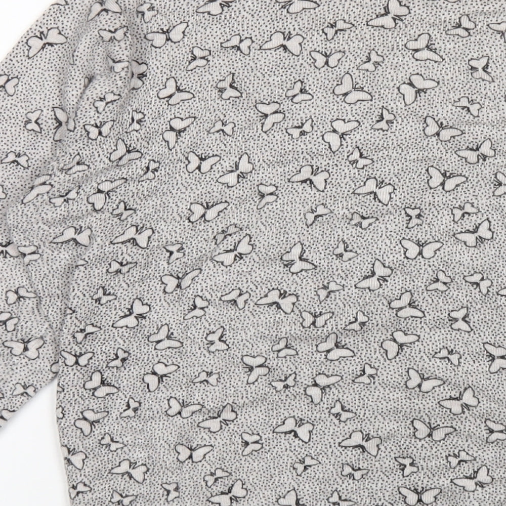 Womens UK Size 12 Marks and Spencer Grey Pullover Jumper