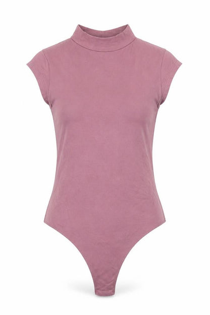 ASOS Womens Purple Cotton Playsuit One-Piece Size 10 Snap