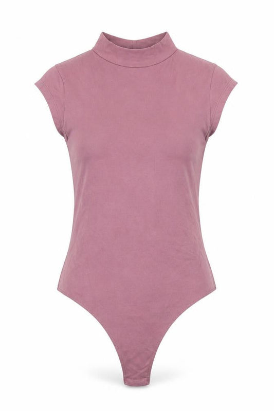 ASOS Womens Purple Cotton Playsuit One-Piece Size 10 Snap