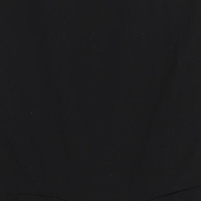 AX Paris Womens Black Polyester Jumpsuit One-Piece Size 8 L19 in Zip