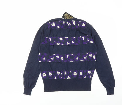 Womens UK Size S BiBA Blue Pullover Jumper