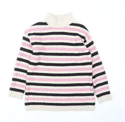 Womens UK Size S Marks and Spencer Beige Pullover Jumper