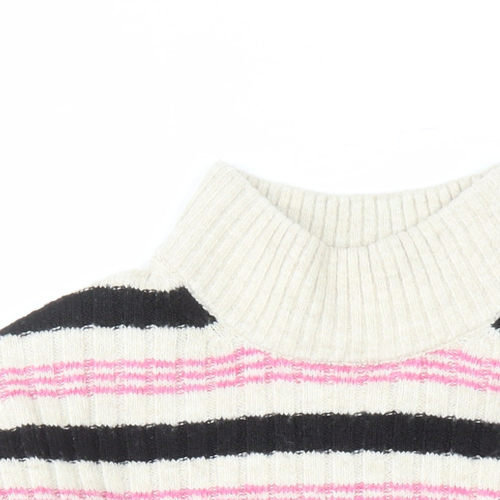 Womens UK Size S Marks and Spencer Beige Pullover Jumper