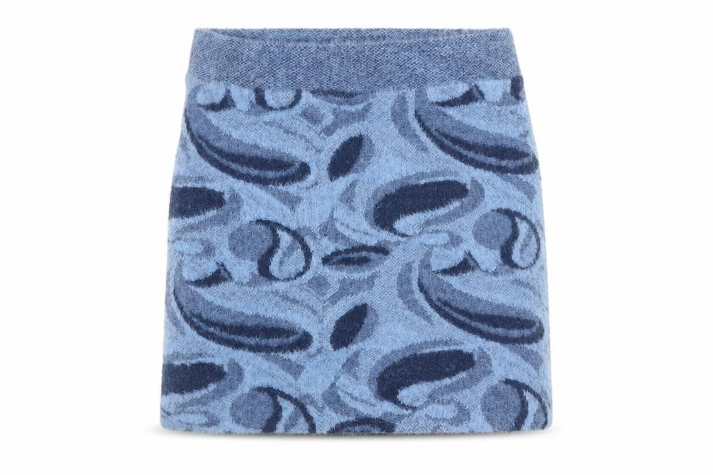 Womens UK Size S Zara Mini Knit Skirt
