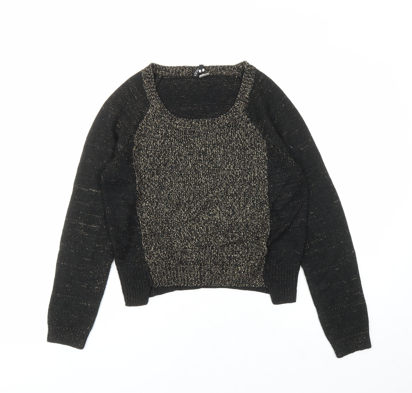 Womens UK Size S Divided by H&M Black Pullover Jumper