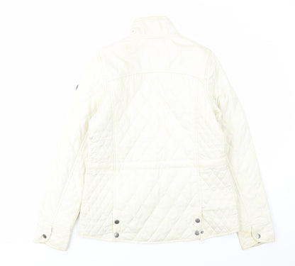 Womens UK Size 10 Regatta White Quilted Coat