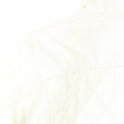 Womens UK Size 10 Regatta White Quilted Coat