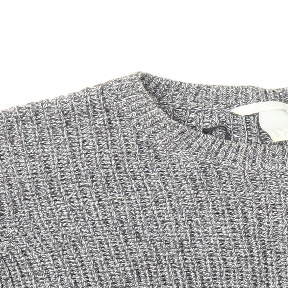 Womens UK Size M H&M Grey Pullover Jumper