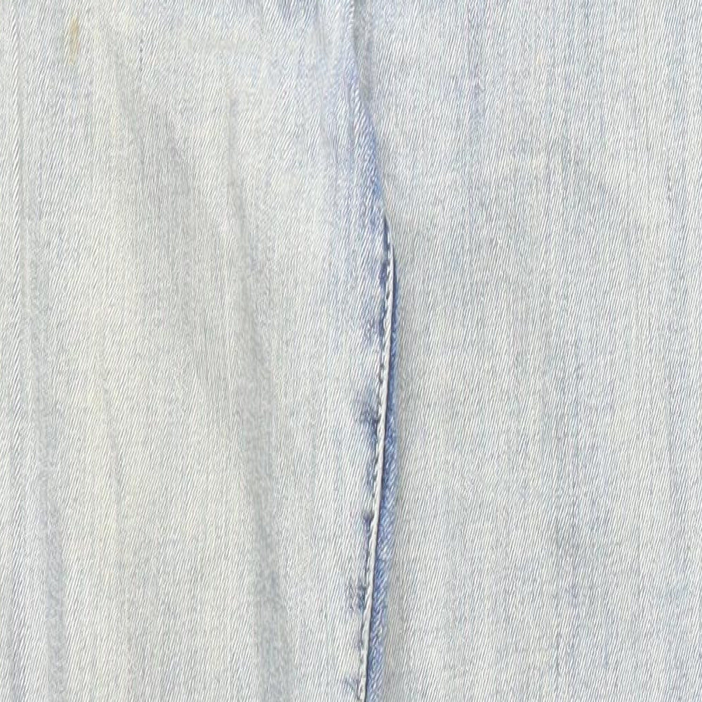Womens UK Size 10 Waredenim Regular Fit Skinny Blue Jeans