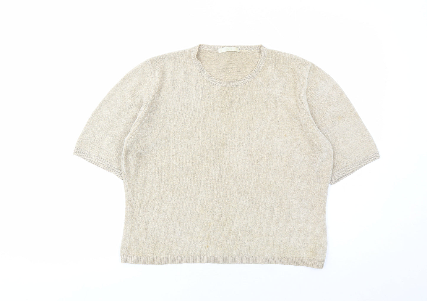 Womens UK Size 14 Marks and Spencer Brown Pullover Jumper