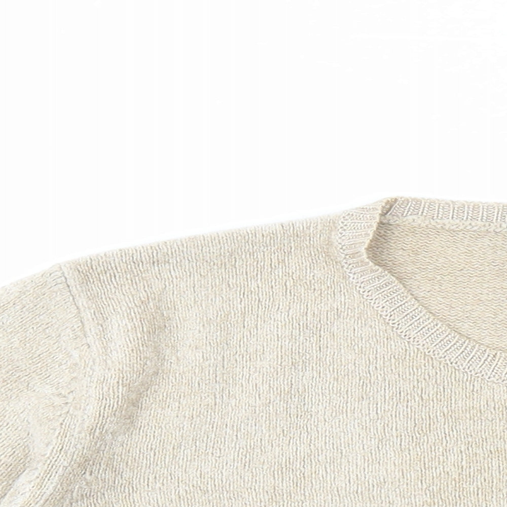 Womens UK Size 14 Marks and Spencer Brown Pullover Jumper
