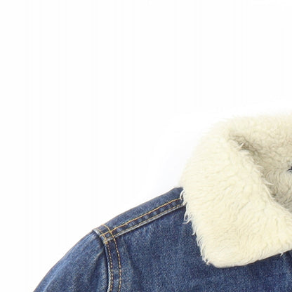 Womens UK Size 8 Denim & Co. Blue Jacket