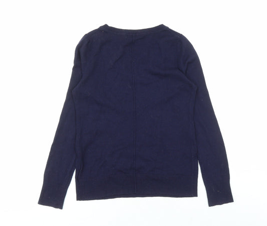 Womens UK Size S Gap Blue Pullover Jumper