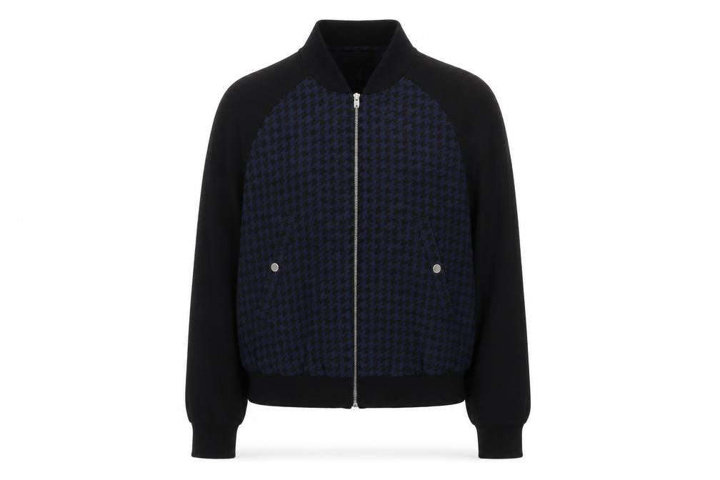 Womens UK Size 6 H&M Black Bomber Jacket