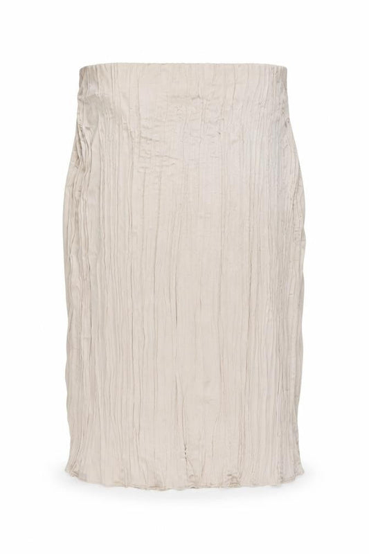 Womens UK Size 2XL H&M Pleated Satin Skirt