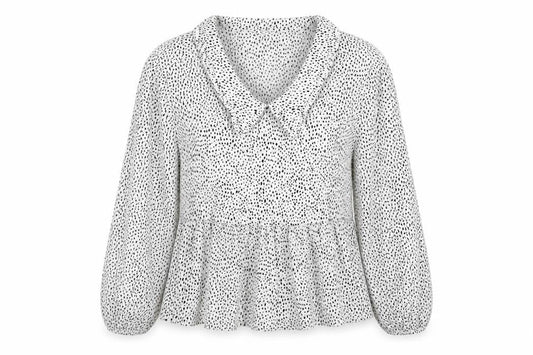 Womens UK Size 12 New Look White Basic Blouse