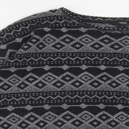 Womens UK Size 18 NEXT Black Basic Blouse