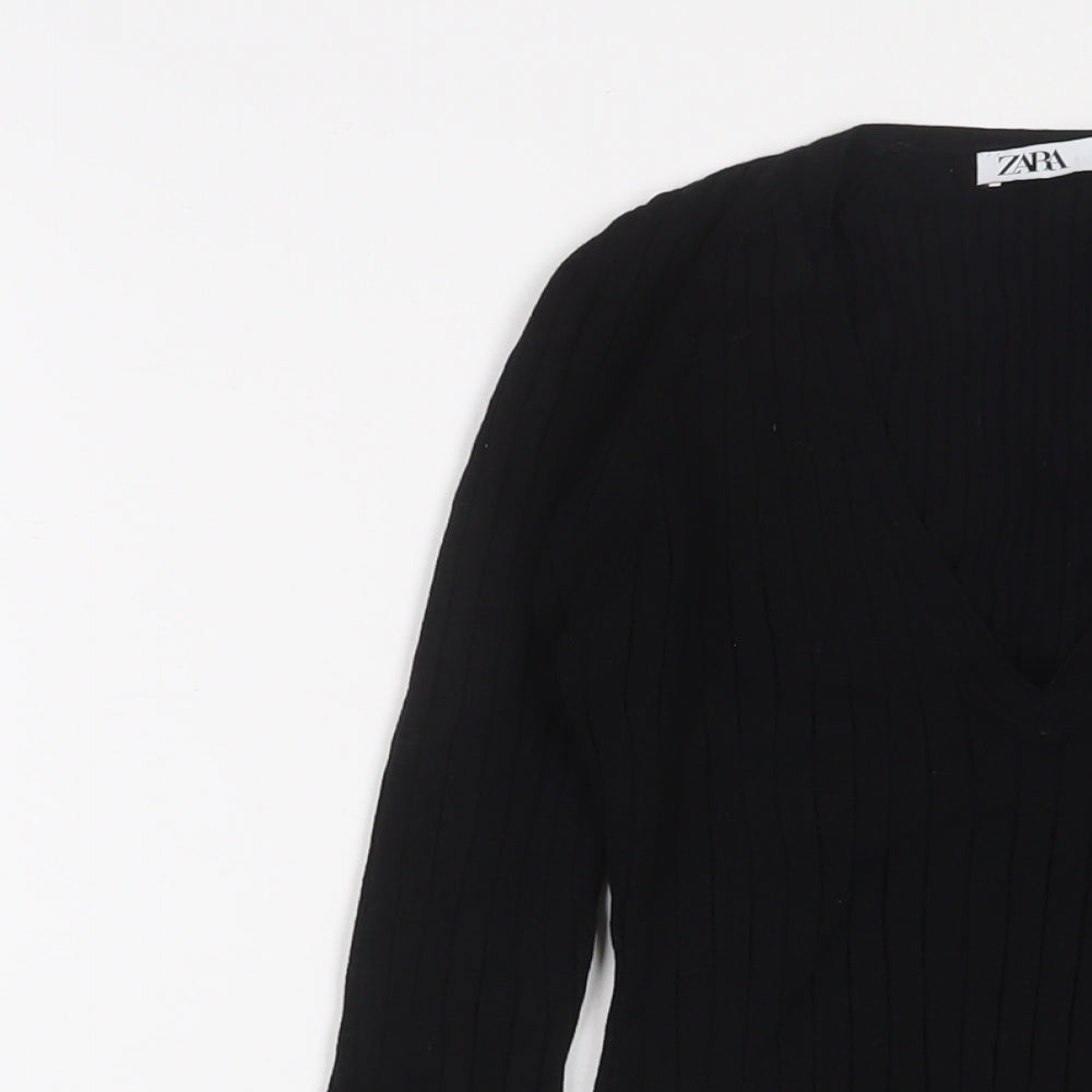 Womens UK Size M Marks and Spencer Black Pullover Jumper
