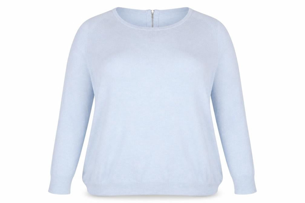 Womens UK Size 18 Marks and Spencer Blue Pullover Jumper
