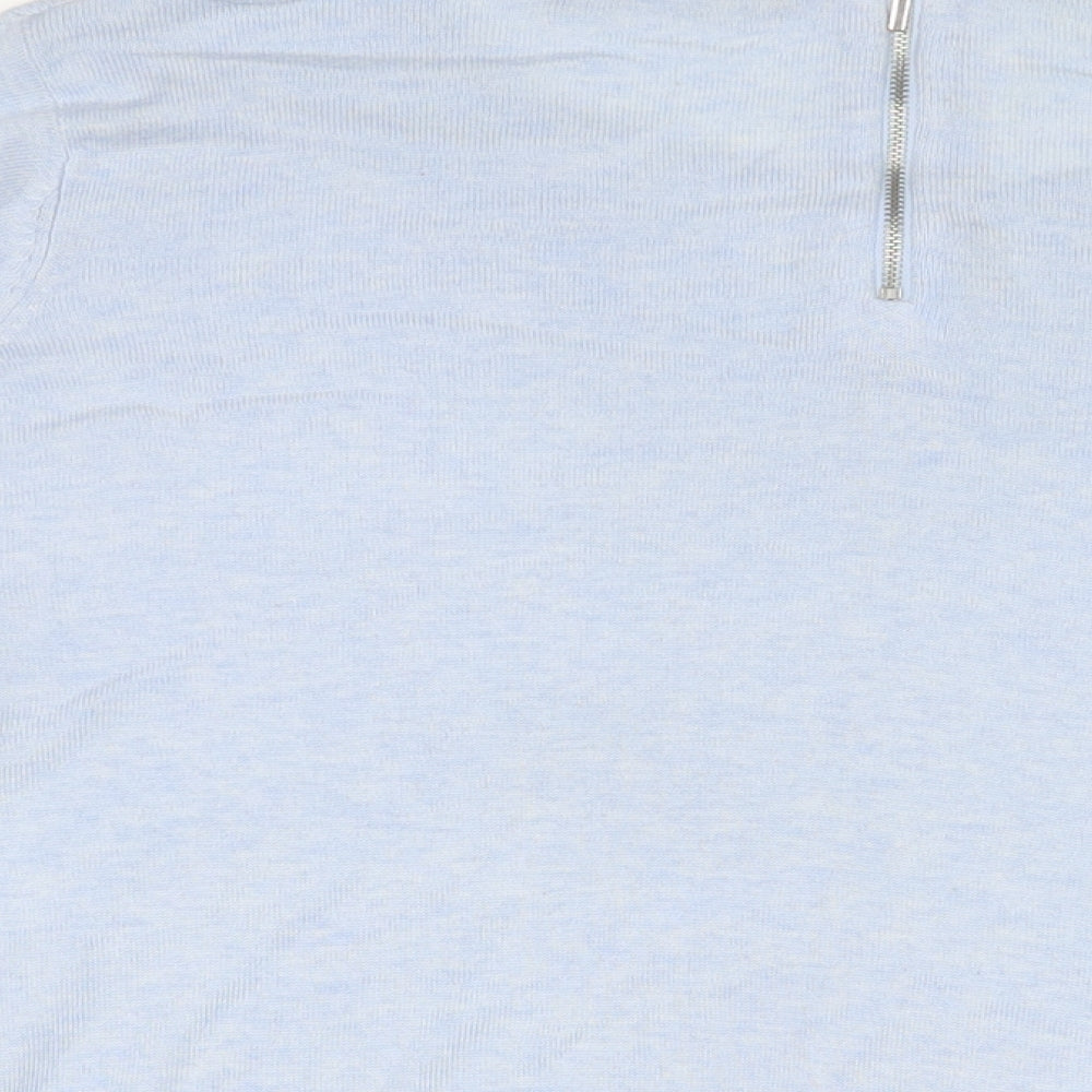 Womens UK Size 18 Marks and Spencer Blue Pullover Jumper