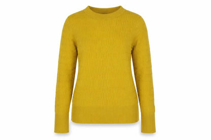 Womens UK Size 10 Marks and Spencer Yellow Pullover Jumper