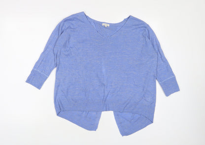 Womens UK Size 12 River Island Blue Pullover Jumper