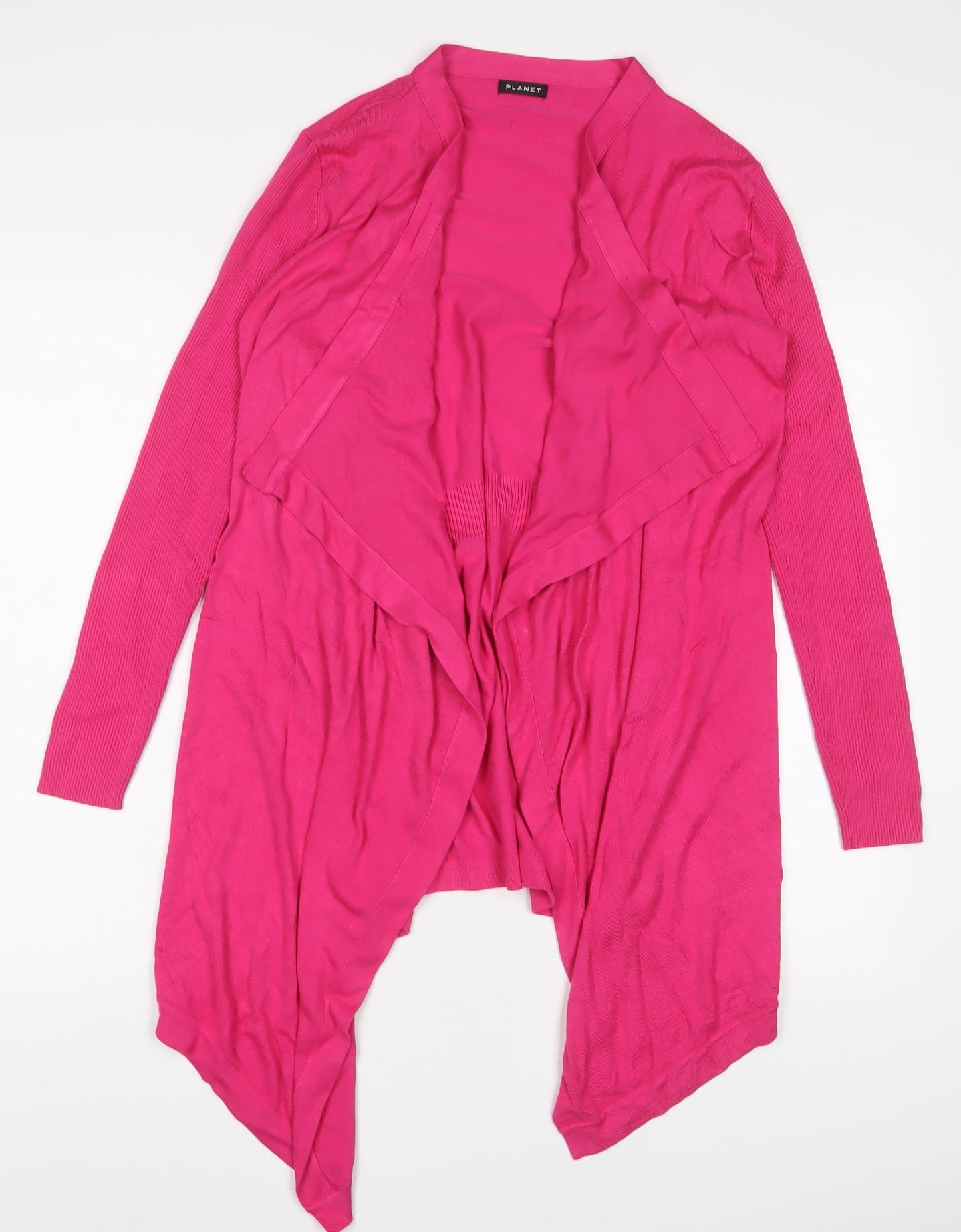 Womens UK Size XS Planet Pink Cardigan Jumper