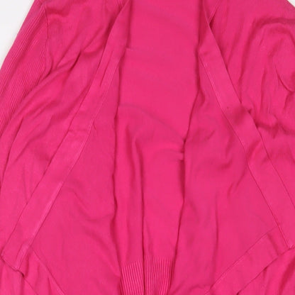 Womens UK Size XS Planet Pink Cardigan Jumper