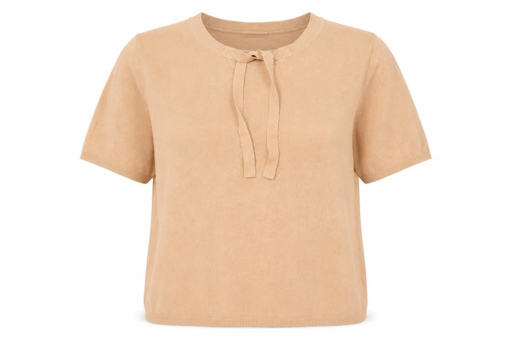 Womens UK Size 24 Marks and Spencer Beige Pullover Jumper