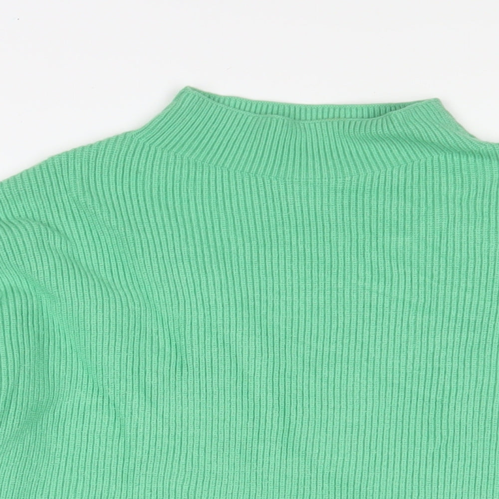 Womens UK Size XS Marks and Spencer Green Pullover Jumper