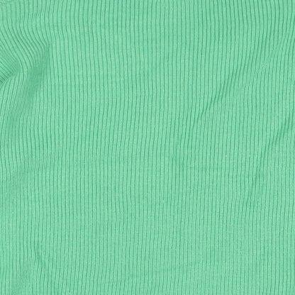 Womens UK Size XS Marks and Spencer Green Pullover Jumper