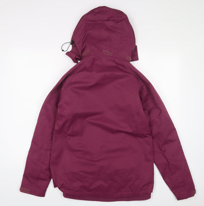 Hi Gear Womens Purple Jacket Coat Size 10 Zip - Zip Pockets