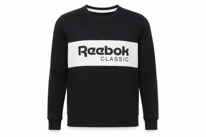 Mens UK Size S Reebok Black Pullover Sweatshirt