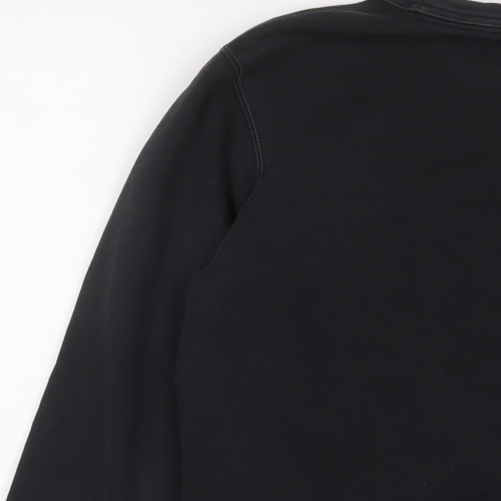 Mens UK Size S Reebok Black Pullover Sweatshirt