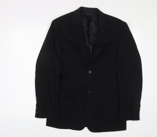Mens UK Size 36 H&M Regular Black Suit Jacket