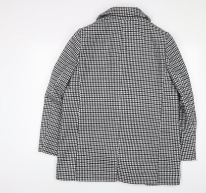 Womens UK Size 16 Marks and Spencer Grey Overcoat