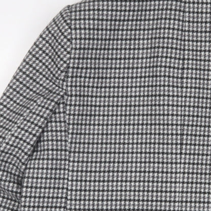 Womens UK Size 16 Marks and Spencer Grey Overcoat