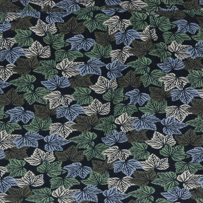 Adelaide Street Womens Multicoloured Geometric Cotton A-Line Skirt Size 10 Zip - Leaf Print